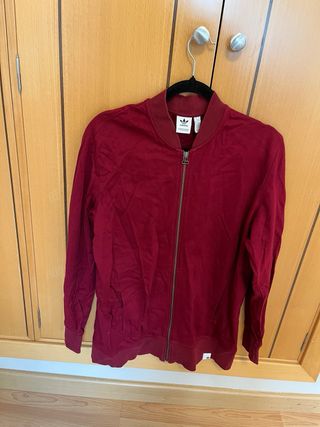 Chaqueta Adidas Roja Bomber