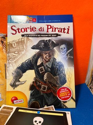 Libro "Storie di Pirati" Lisciani - Piccolo Genio