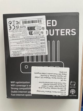 Router y amplificador WiFi