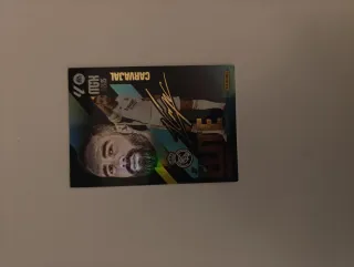 Tarjeta Carvajal Firmada Panini