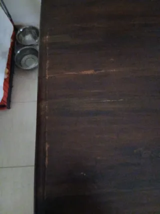 Mesa/ taula y 4 Sillas/ Cadires Rústico Colonial M