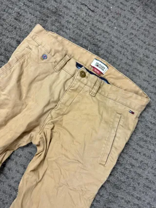 ¡¡OFERTA! Talla M Pantalones Tommy Hilfiger Marrón