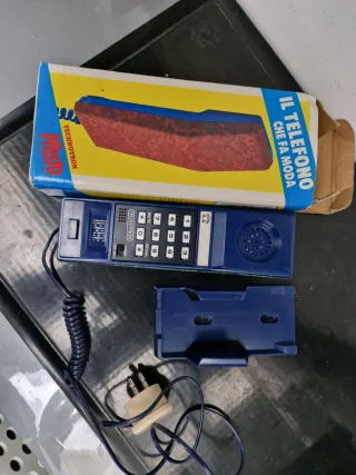 Telefono Vintage detersivo Bio Presto Gadget