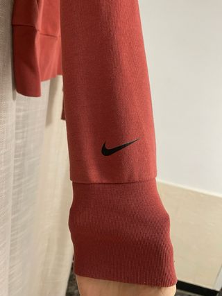 Sudadera Nike Roja Crop