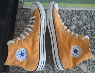 Converse All Star altas naranja