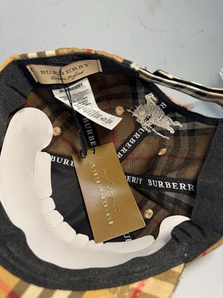 Gorra Burberry Beige Multicolor