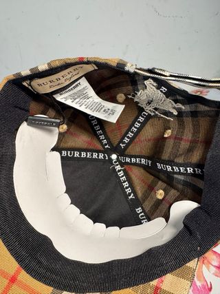 Gorra Burberry Beige Multicolor