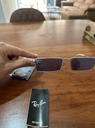 Gafas Ray-Ban RB3741 003/80 Azul/Plata