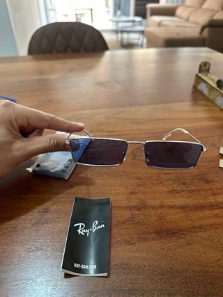 Gafas Ray-Ban RB3741 003/80 Azul/Plata