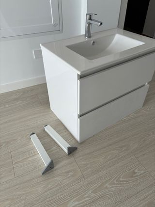 Mueble de baño completo blanco