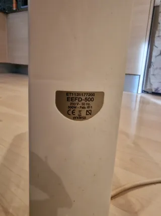 Calentador eléctrico