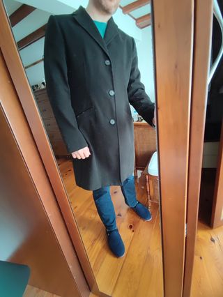 Cappotto elegante 7abiti Nero