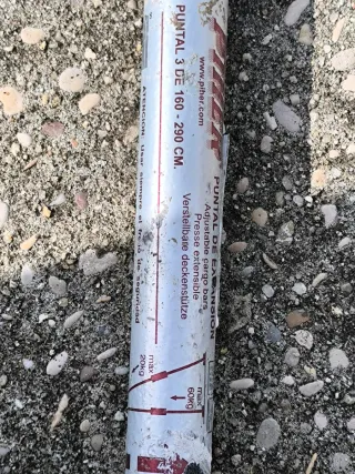 Puntal telescópico ligero 160-290