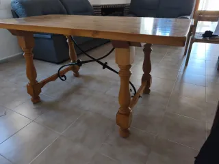 Mesa de comedor madera 6 personas