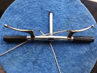 Manillar Bici Inox con Frenos