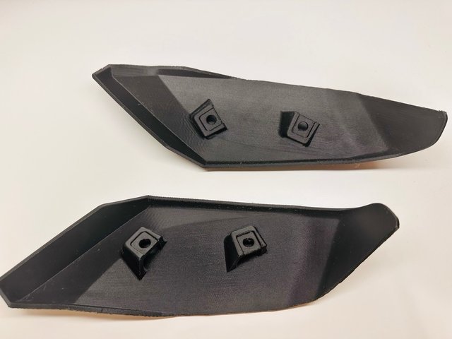 Cubre Manos Yamaha Tracer Negro/Gris