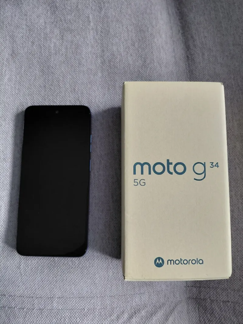 Motorola Moto G34 5G Azul afbeelding 4
