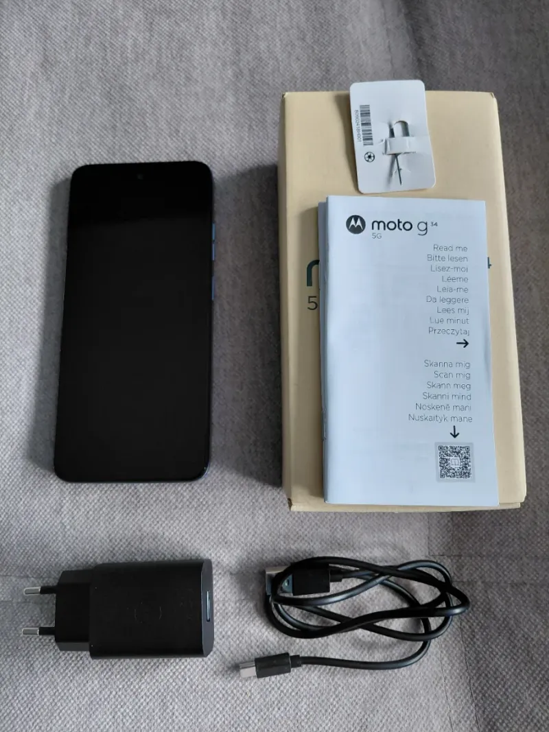 Motorola Moto G34 5G Azul afbeelding 5