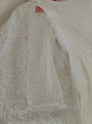 Vestido de Comunión Niña Blanco