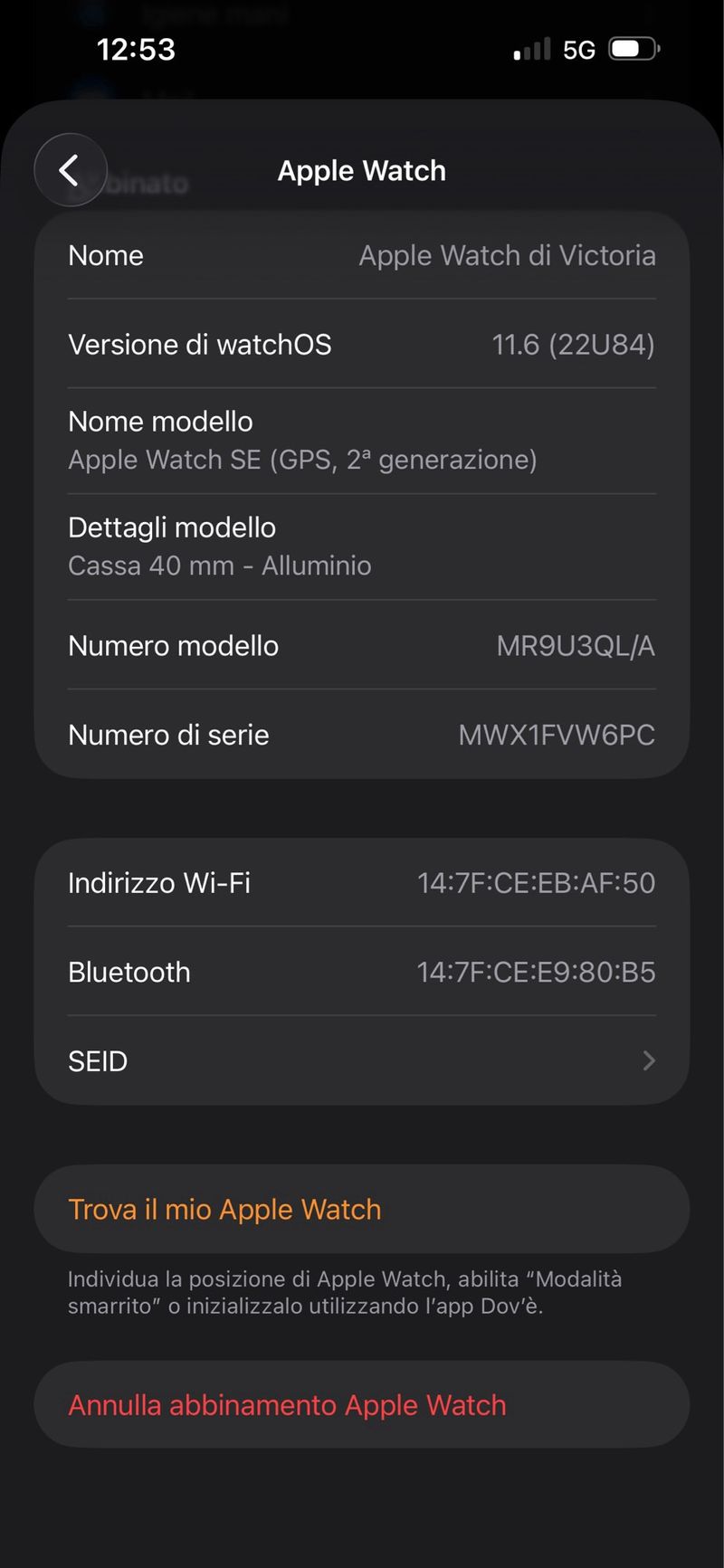Apple Watch Violeta/Plata afbeelding 4