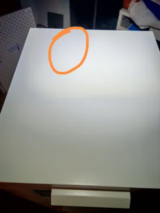 Ikea Brimnes.  Cómoda 4 cajones blanco/vidrio