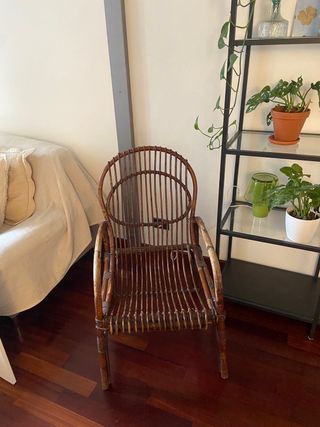 Poltrona in vimini