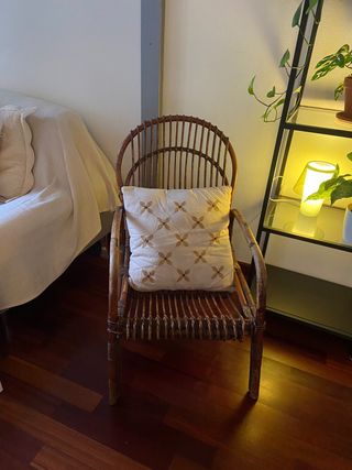 Poltrona in vimini