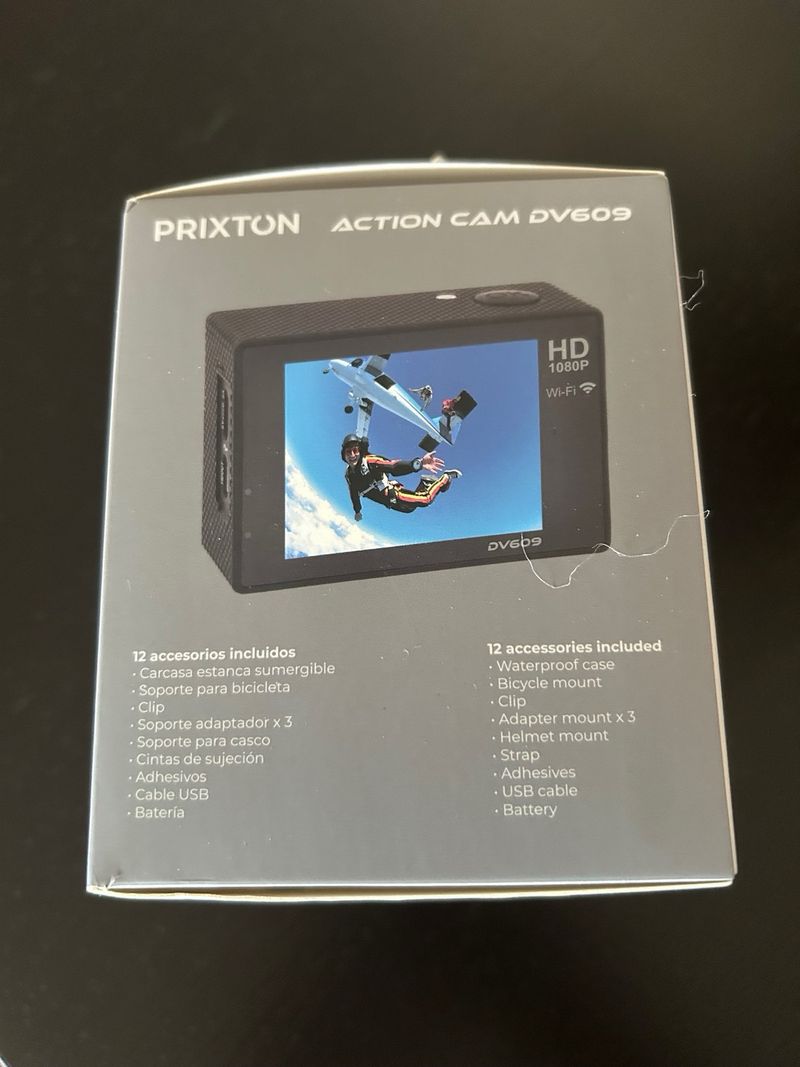 Cámara Deportiva Prixton DV609 Full HD WiFi afbeelding 3