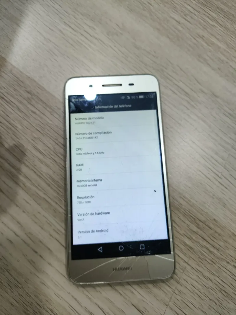 Huawei P8 Lite 16GB Plata