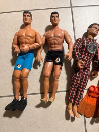 Action Man vintage 4 pezzi