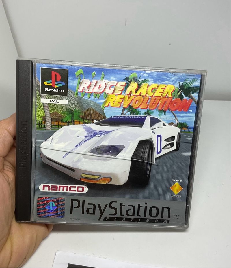 Ridge Racer Revolution PS1 Platinum Namco afbeelding 4