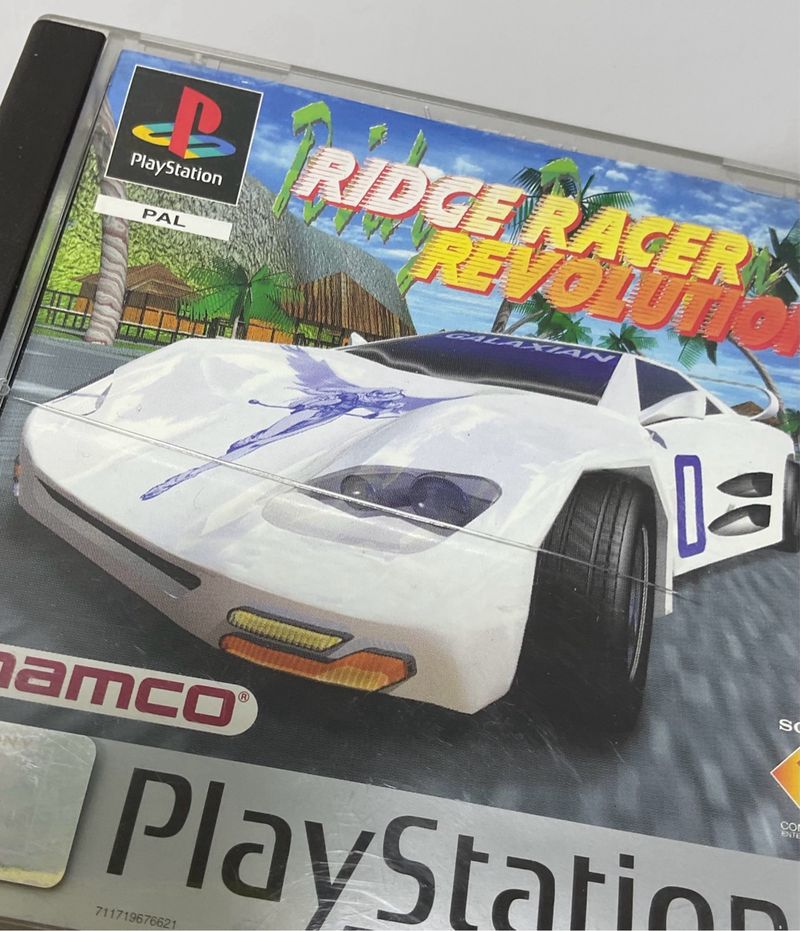 Ridge Racer Revolution PS1 Platinum Namco afbeelding 9