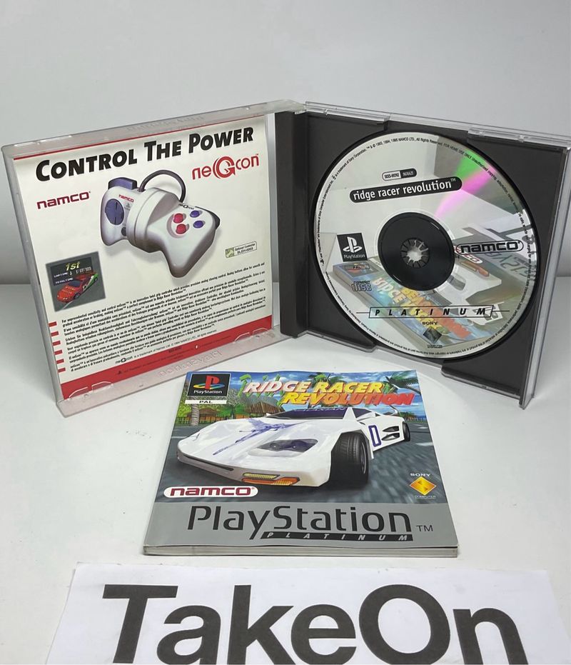 Ridge Racer Revolution PS1 Platinum Namco afbeelding 2