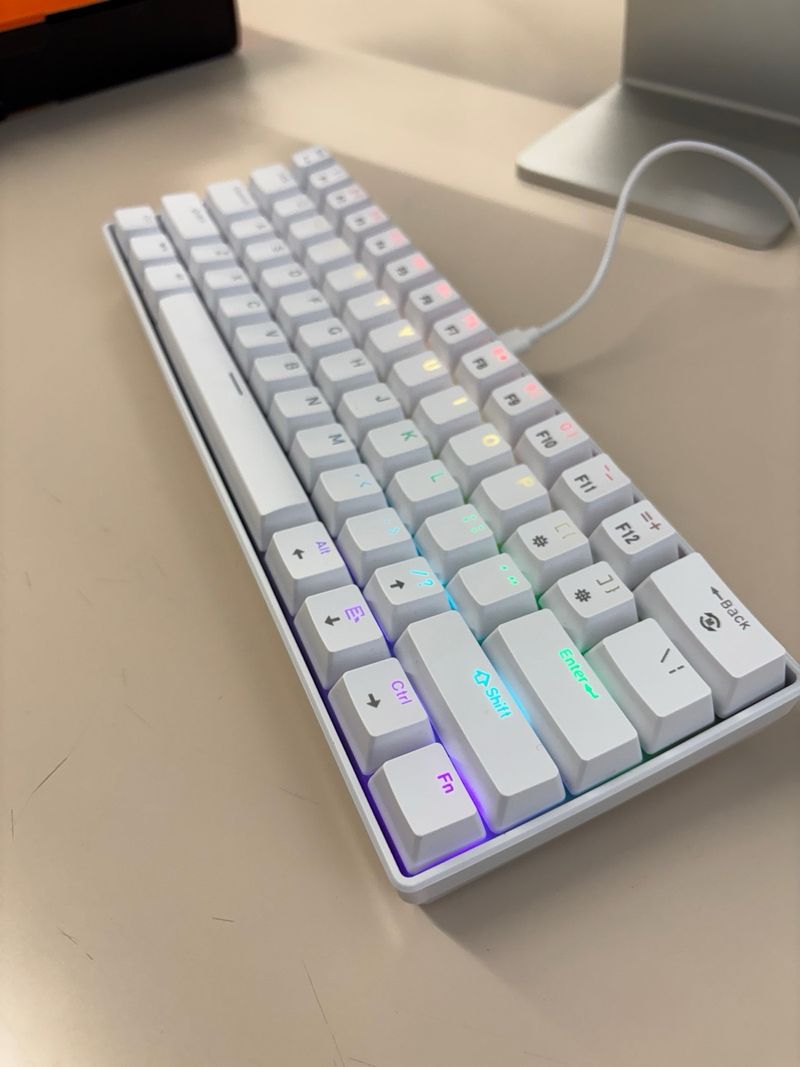 Teclado Mecánico Profesional Blanco afbeelding 2