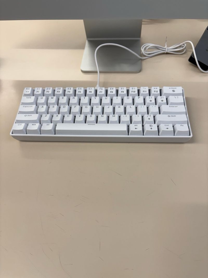 Teclado Mecánico Profesional Blanco afbeelding 3