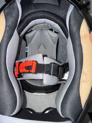 Casco Integral Moto Shiro Azul Blanco