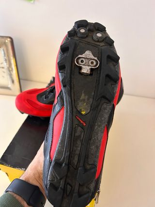 Zapatillas Mavic Ciclismo MTB Negras/Rojas