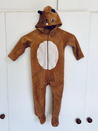 Mono polar entero infantil de castor Kiabi 24M