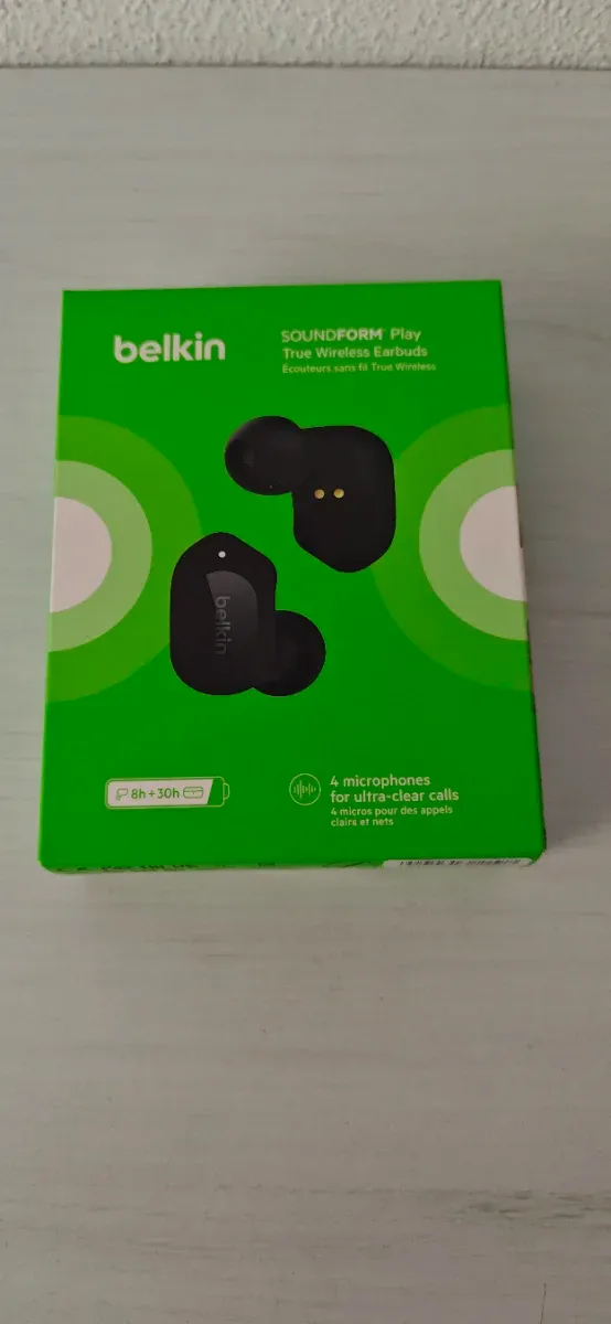 Auriculares Belkin SOUNDFORM Play Negros