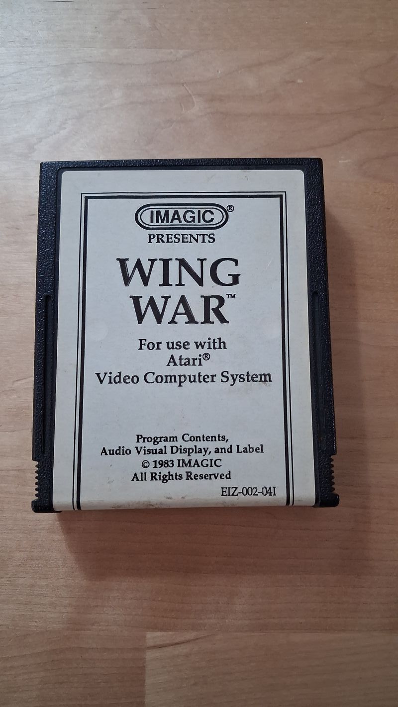 Wing War Atari 2600 Imagic