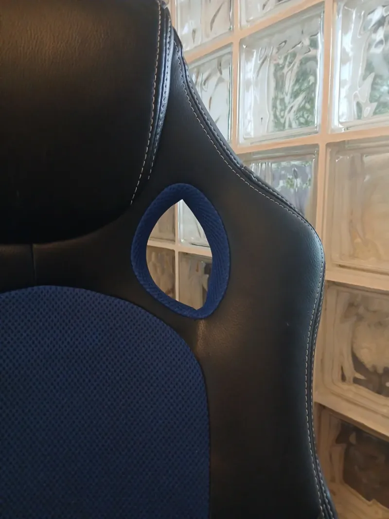 Silla Gamer Negra y Azul afbeelding 6