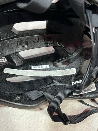 Casco Ciclismo ABUS Macator Blanco/Plata M