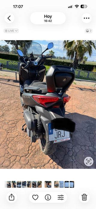 Yamaha Xmax 250 2016 Negra mate