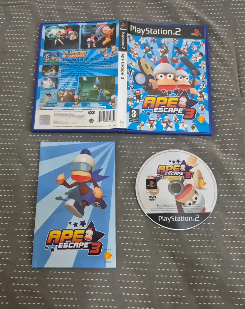Ape Escape 3 PS2 PAL Completo