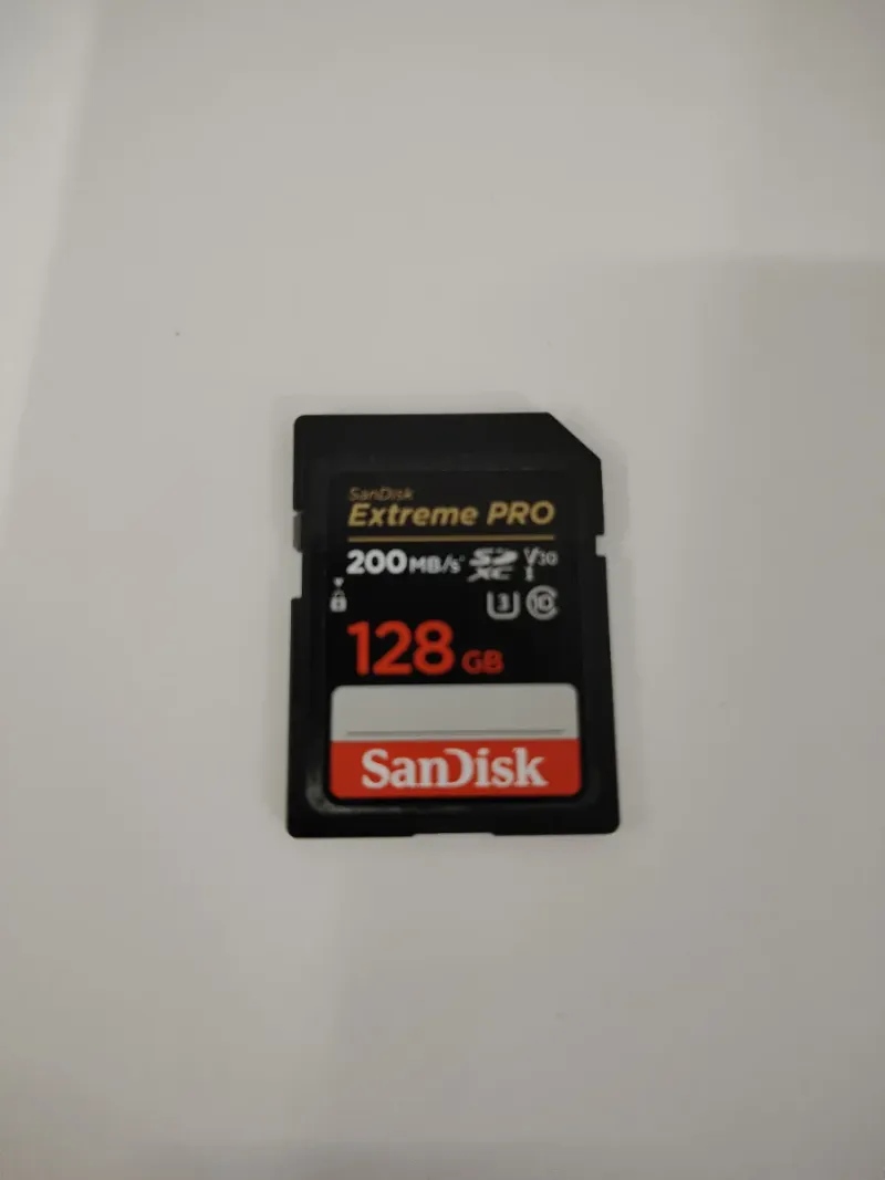 SanDisk Extreme Pro 128GB SDXC V30 200MB/s
