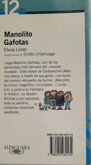 MANOLITO GAFOTAS. (Spanish Edition)