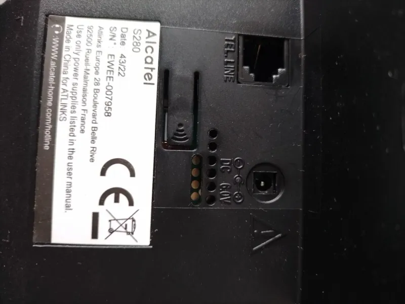 Teléfono Inalámbrico Alcatel S280 afbeelding 7