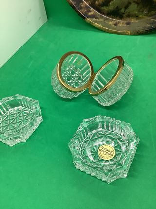 Cristallo d'Arques: 3 pezzi anni '80