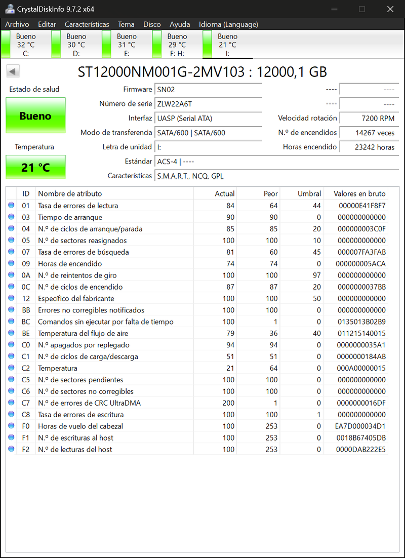 2x Seagate Exos X16 12TB Enterprise HDD afbeelding 5
