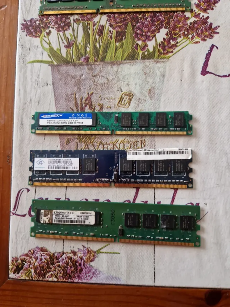 2x KEMBONA DDR2 2GB 667MHz RAM afbeelding 2